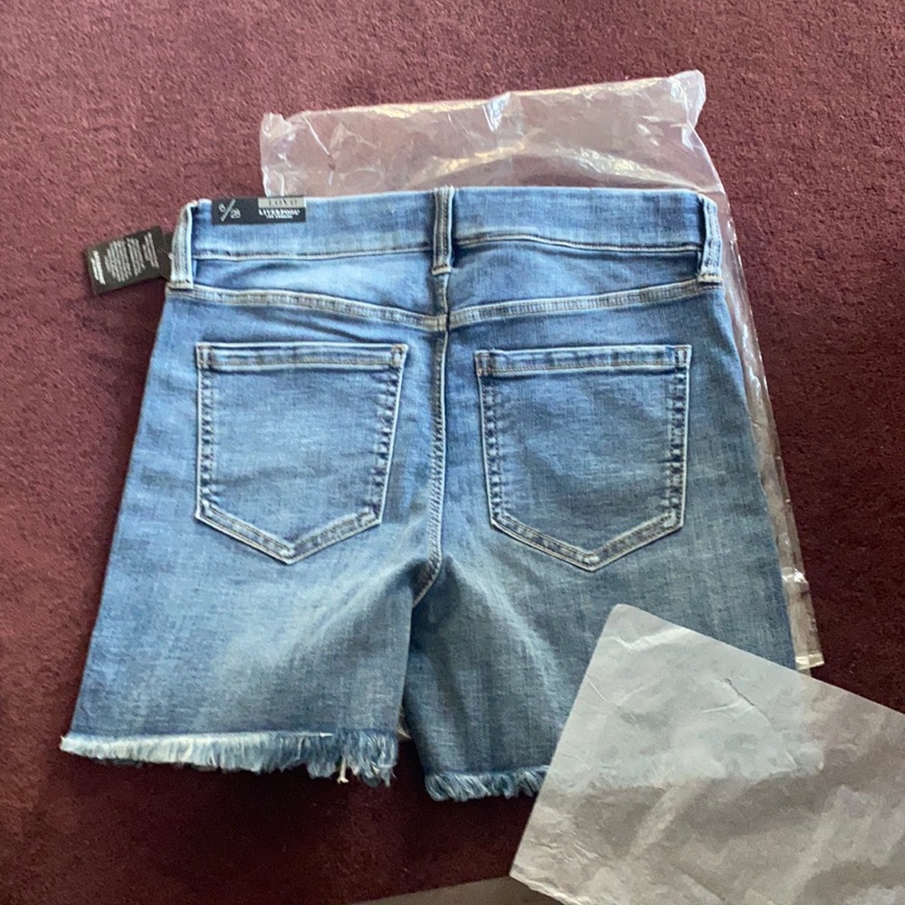 Liverpool Gia Glider denim shorts